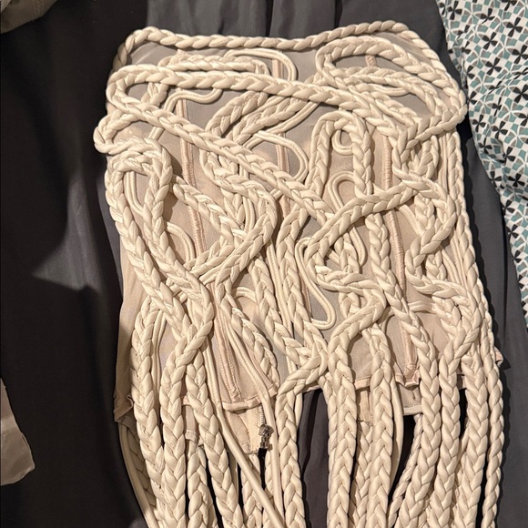 NEVER LOST TASSEL MESH CORSET - Picture 6 of 6